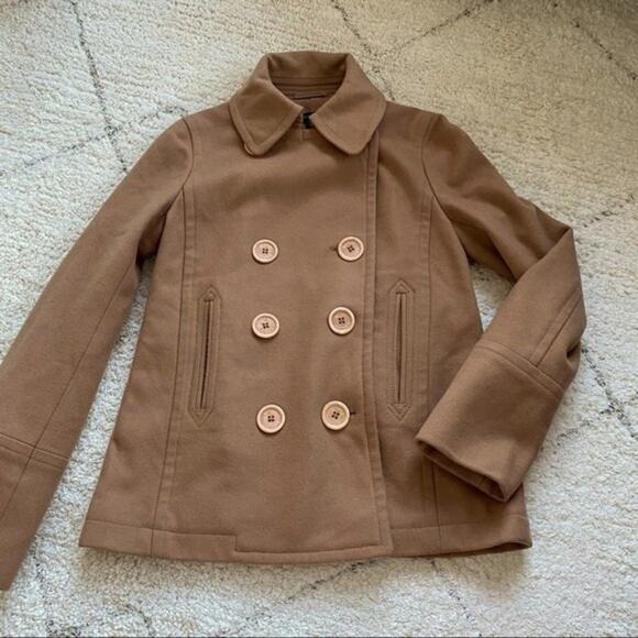Marc Jacobs Wool Peacoat in British Tan Size XS - Picture 9 of 10